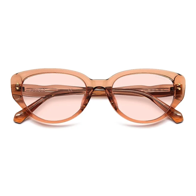 Polaroid Plate Frame Cat Eye Sunglasses Unisex-11