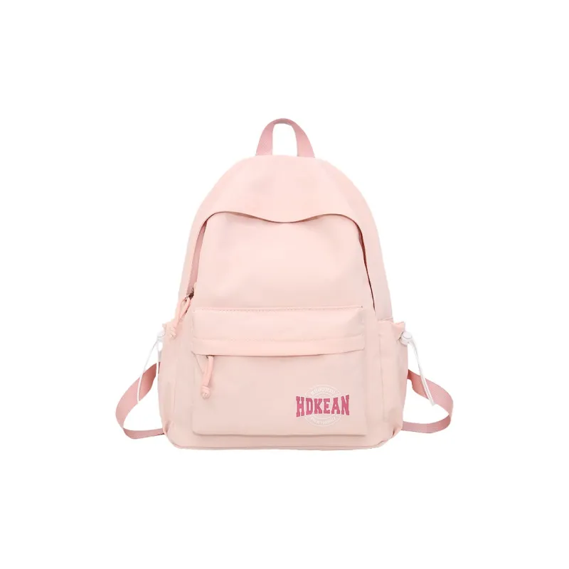 Alcohol Dragon Nylon Backpack Regular Unisex Black White Pink/Red Blue-7