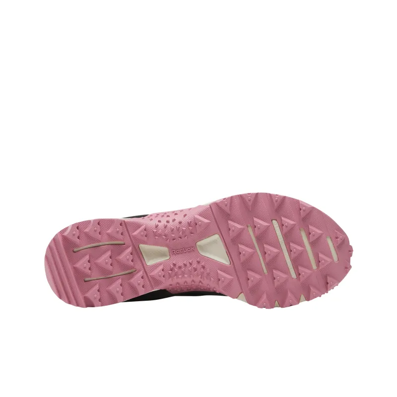 Reebok Abrasion Resistant Slip Resistant Low Top Running Shoes Women's Black/Pink-4