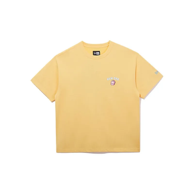 New Era T Shirts Unisex Yellow-1