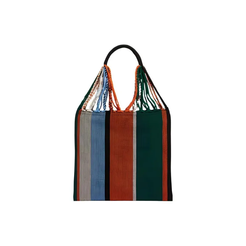 MARNI Fabric Hammock Bag Handbag Small Size Women's Orange-2