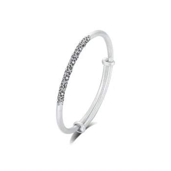 Asia Star S999 Fine Silver Sterling Silver Bracelets Women's