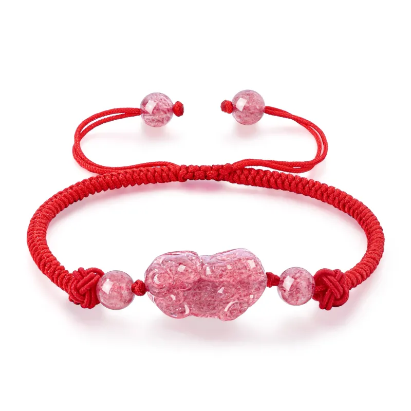 Lao Feng Xiang Chalcedony Bracelets Unisex-5