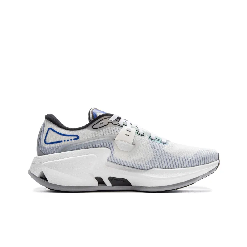 LiNing Liuliu 8 Low Top Casual Running Shoes Men's White Gray Blue-1