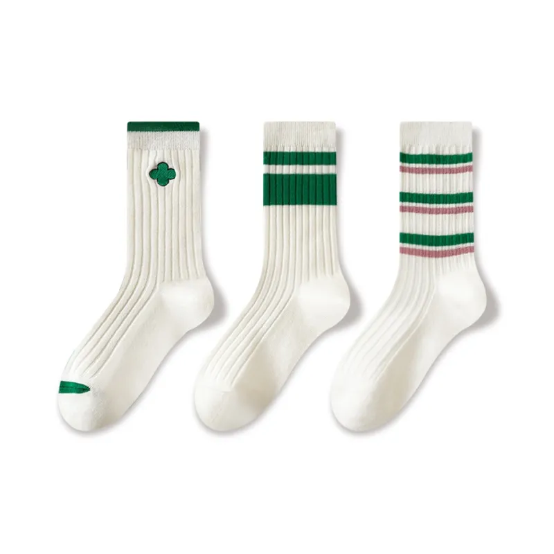 JIAZINI Mid Calf Socks Unisex Combo Set-6