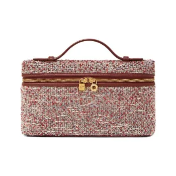 Loro Piana ExtraPocket Calfskin Shoulder Bag, Crossbody Bag, Handbag Women's Red