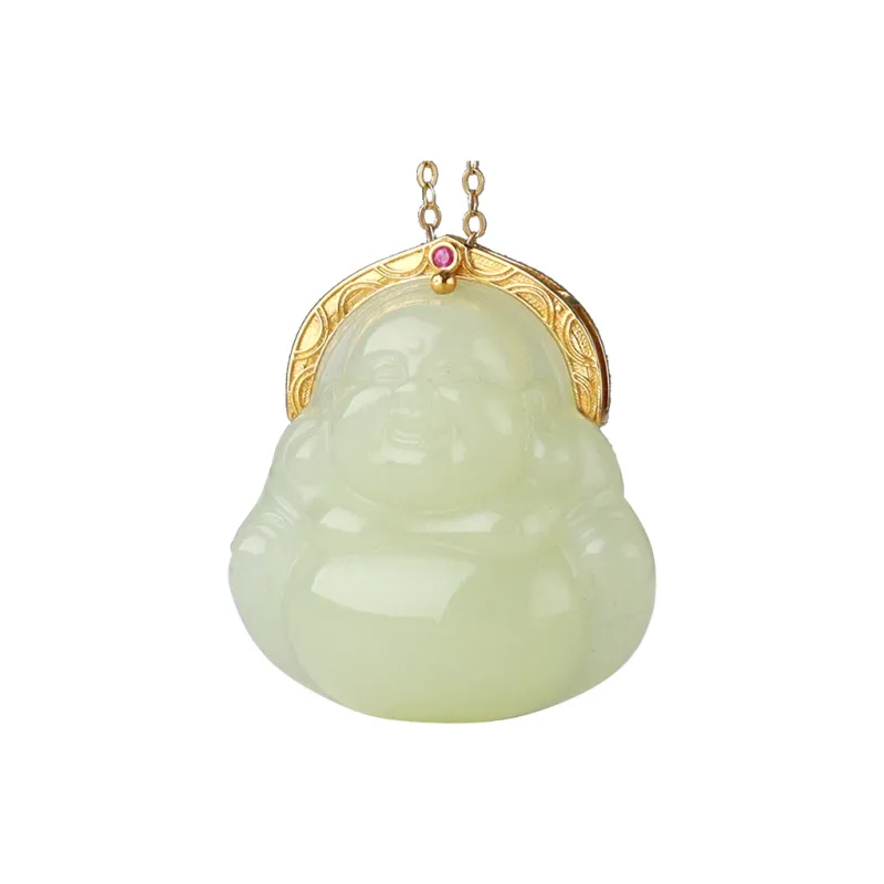Jade Said Pendants Yellow Jade Unisex-0