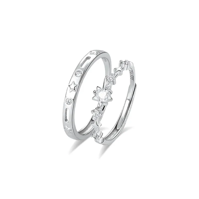 D.K.X S999 Fine Silver Rings Unisex-0