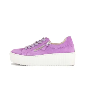 Gabor Fashion Low Top Skateboard Shoes Women's Purple