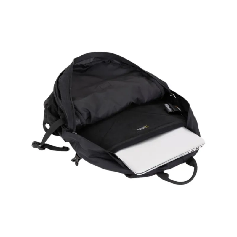 NATIONAL GEOGRAPHIC Nylon Fabric Backpack Regular Unisex Black-4