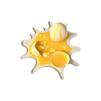 Vibrate Phone Stands Placement Style Quirky Creative Egg Shaped Tablet Stand, Stress Relief And Prank Toy