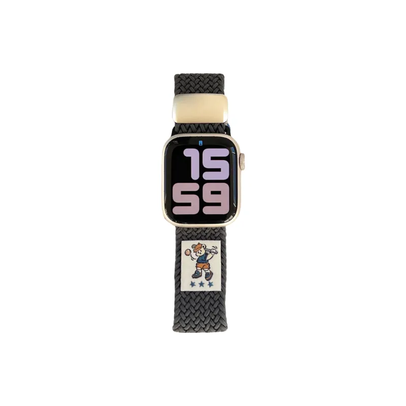 Antey Apple Compatibility Watch Band 175~220mm Nylon Material-3