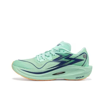 361° Slip Resistant Breathable Lightweight Low Top Sprint Training Casual Running Shoes Men's Ice Extract Green