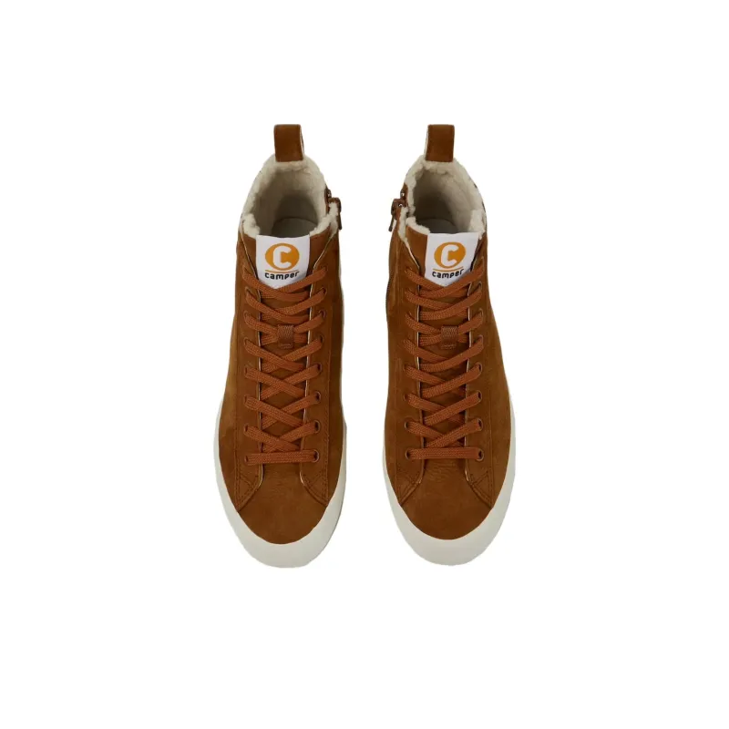 CAMPER Imar High Top Skateboard Shoes Women's Brown-2