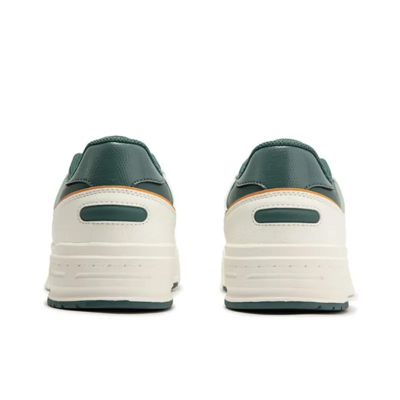 361° CLOUDSTEP 2 Wear Resistant Breathable Height Increasing Low Top Skateboard Shoes Men's White Green-3