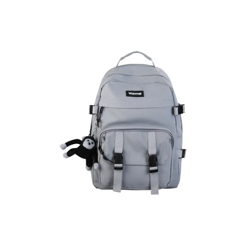 SUN ERATH&U Twill Canvas Backpack Regular Unisex Pink/Black/Beige/Blue-4