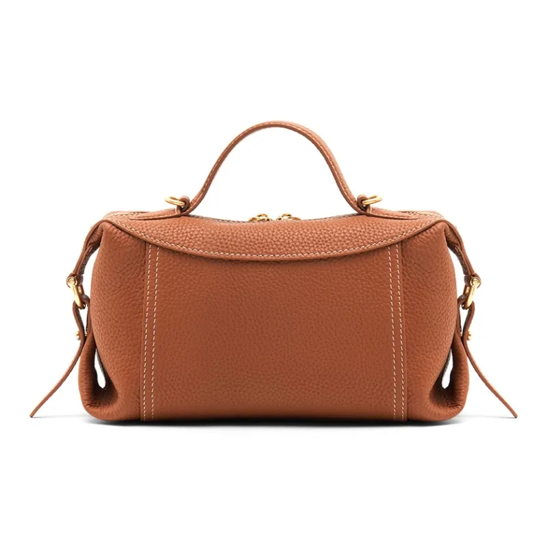 FIEDLE&SISSI Grain Cow Leather Handbag, Shoulder Bag Women's Multicolor-2