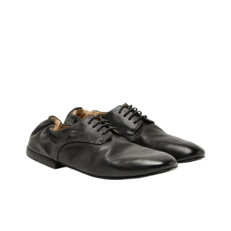 Marsèll Gathered Heel Lace Up Derby Shoes Women's-2