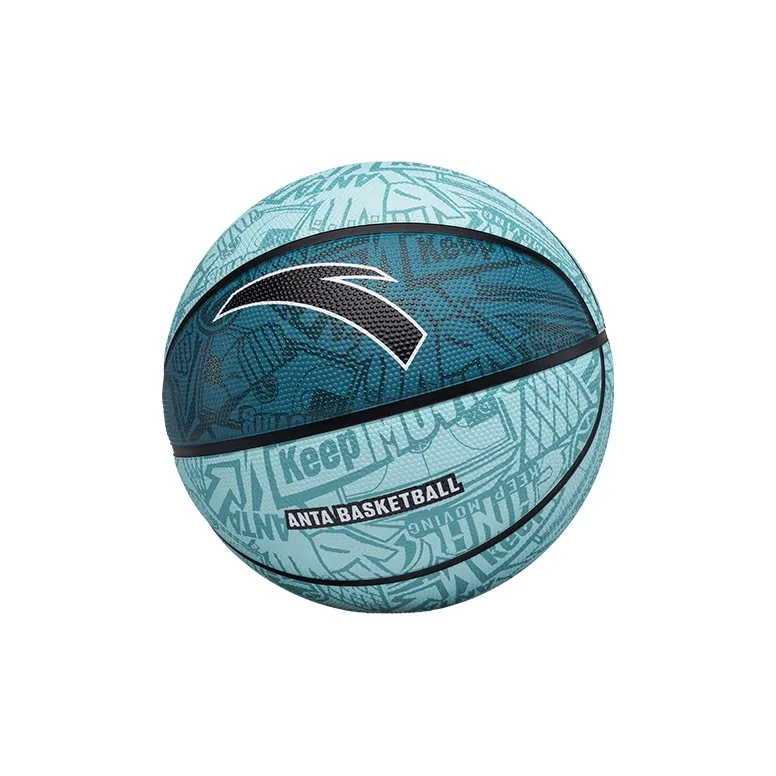 Anta Rubber Basketball Green Size 7 5 Size Training Unisex-3