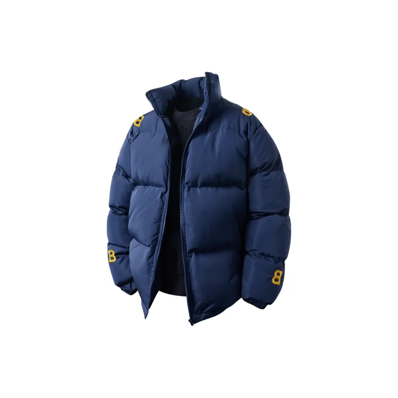 FOASIS Puffer Jacket Unisex Navy Blue-1