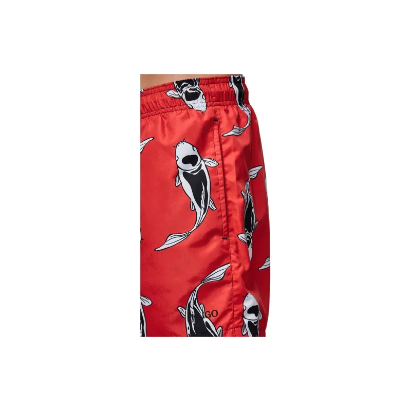 HUGO BOSS Casual Shorts Men's Red-5