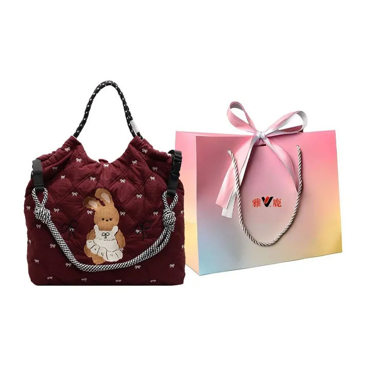 Yalu Cotton Fabric Crossbody Bag, Shoulder Bag Women's Multicolor-13