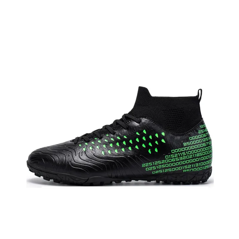 BIANSULONG TF Rubber Broken Studs Soft Ground Firm Ground Cushioning Anti-Slip And Wear-Resistant Soccer Shoes Unisex-10