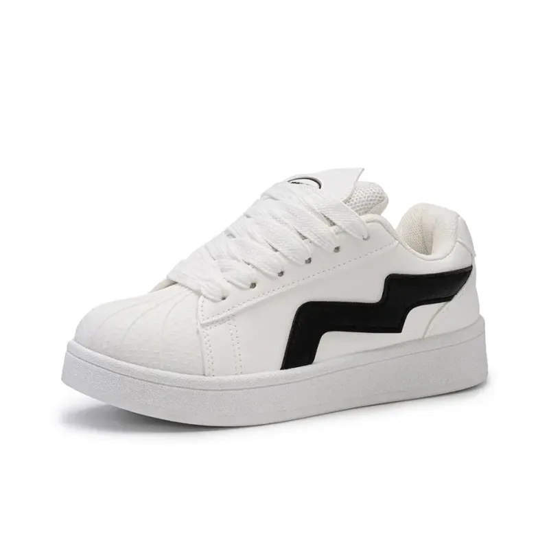 AQIUSHENG Cool Trendy, Fashion Versatile Low Top Skateboard Shoes Women's Box Included-2