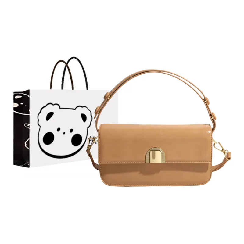 NX DOUGHNUT PU One Shoulder Handbags Regular Women's White/Black/Khaki/Coffee-6