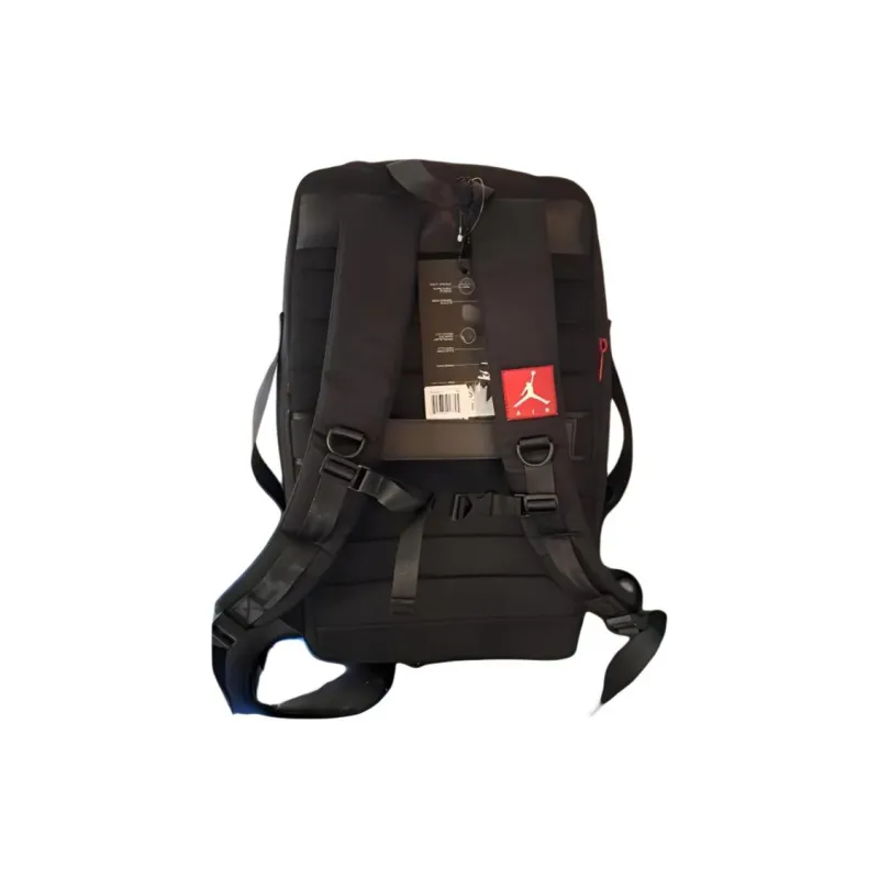 Jordan Polyester Backpack Regular Unisex White & Black-4