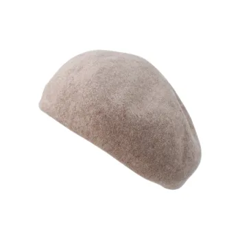 MARJAKURKI Sheep Wool Beret Knitted Fabric Women's