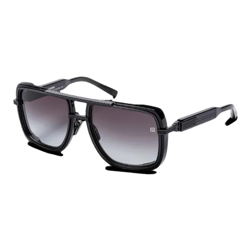 BALMAIN Eyewear Soldier Square Frame Sunglasses-0