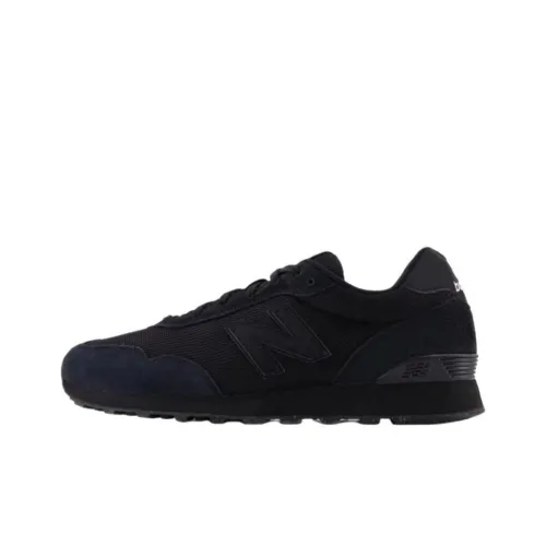 New Balance NB 515 Anti Slip Wear Resistant Low Top Casual Shoes Unisex Black