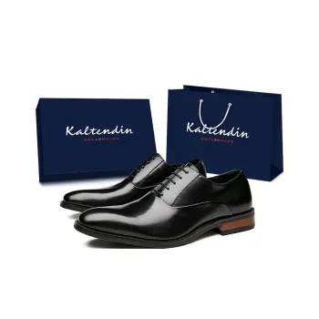Kaltendin Business Commute Versatile Trendy Comfortable Minimalist Style Elegance Dress Shoes Men's