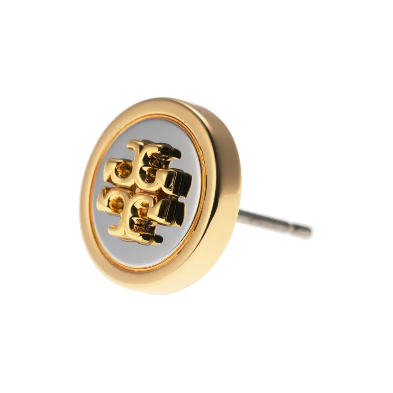 TORY BURCH Metal Stud Earrings Women's Gold-1