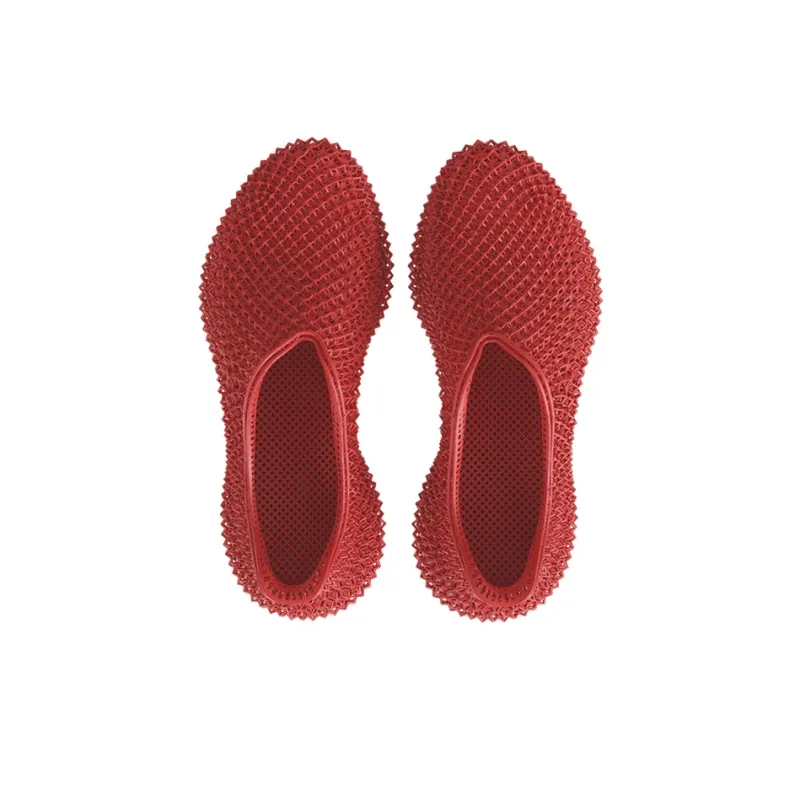 STARAY Breathable Warm Slip Resistant Low Top Casual Running Shoes Unisex Atomic Red-4