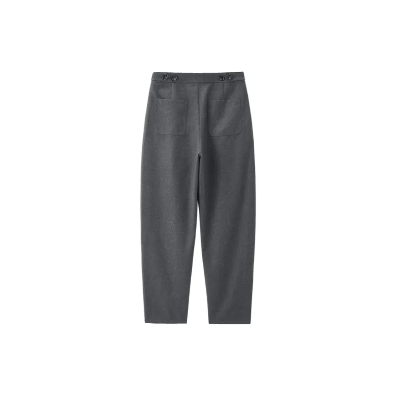 UNIQLO Suit Trouser Women's Heather Gray-1