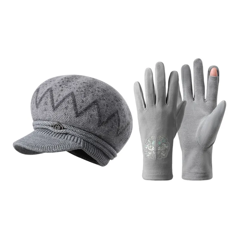 NANJIREN Thickened Beanies Women's-0
