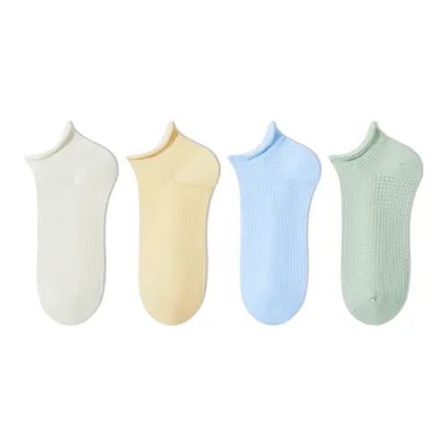 Moremoli Mid Calf Socks Women's 4 Pack