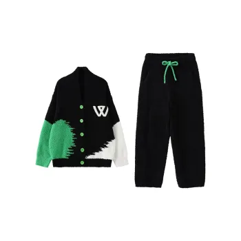 WILD ROOMS Fall And Winter Pajama Set Unisex