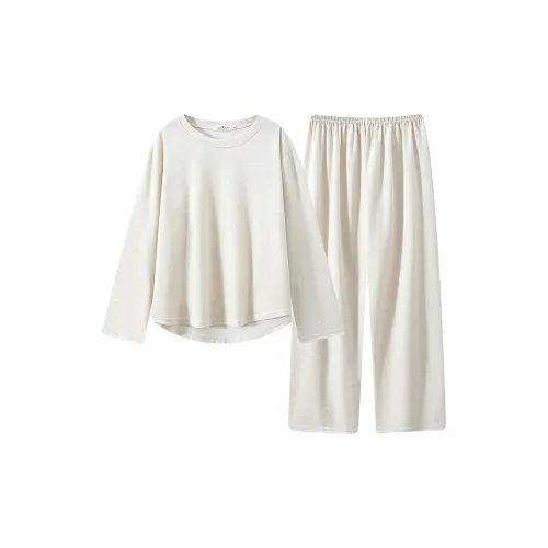 Maultiay Pajama Set Women's Oat
