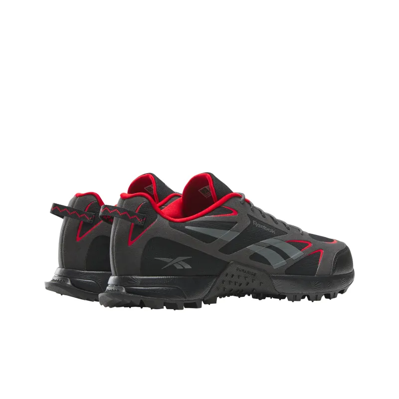 Reebok Wear Resistant Slip Resistant Low Top Running Shoes Unisex Black/Red-2
