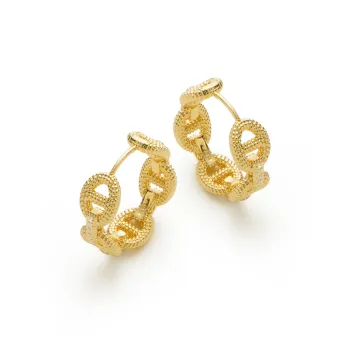 RSNY Gold Plated Copper Earrings Women's