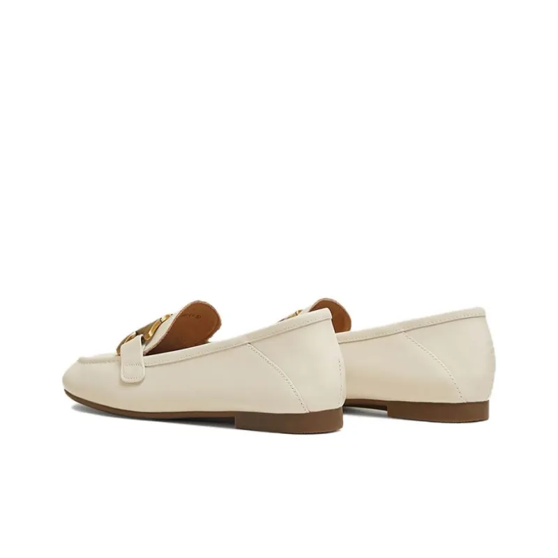 TATA Loafers Women's Solid Color-2