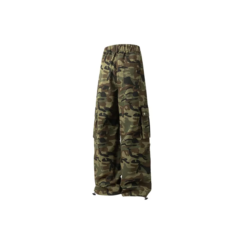 Caramella Cargo Pants Unisex Black-19