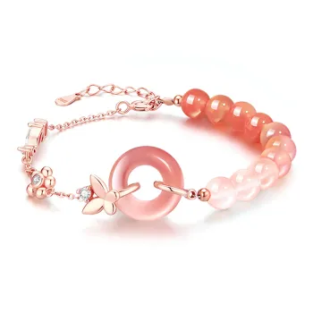 Central Fashion Chalcedony Bracelets Women's