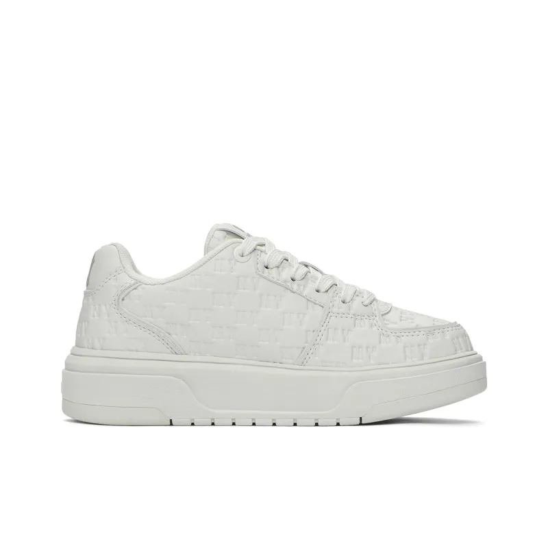 MLB Chunky Liner Anti-Slip Wear-Resistant Low-Top Casual Shoes Unisex White-1