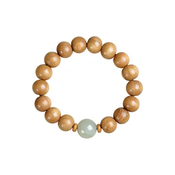 Phoenisess Peachwood Wooden Bracelets Unisex