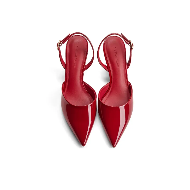 CHARLES&KEITH Small Ck One Strap Sandals 4.8cm Women's-10