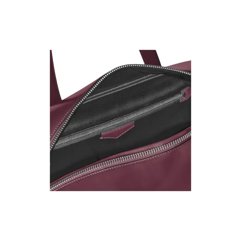 MONTBLANC Meisterstuck Full Grain Cow Leather Handbag Men's Bordeaux Red-5